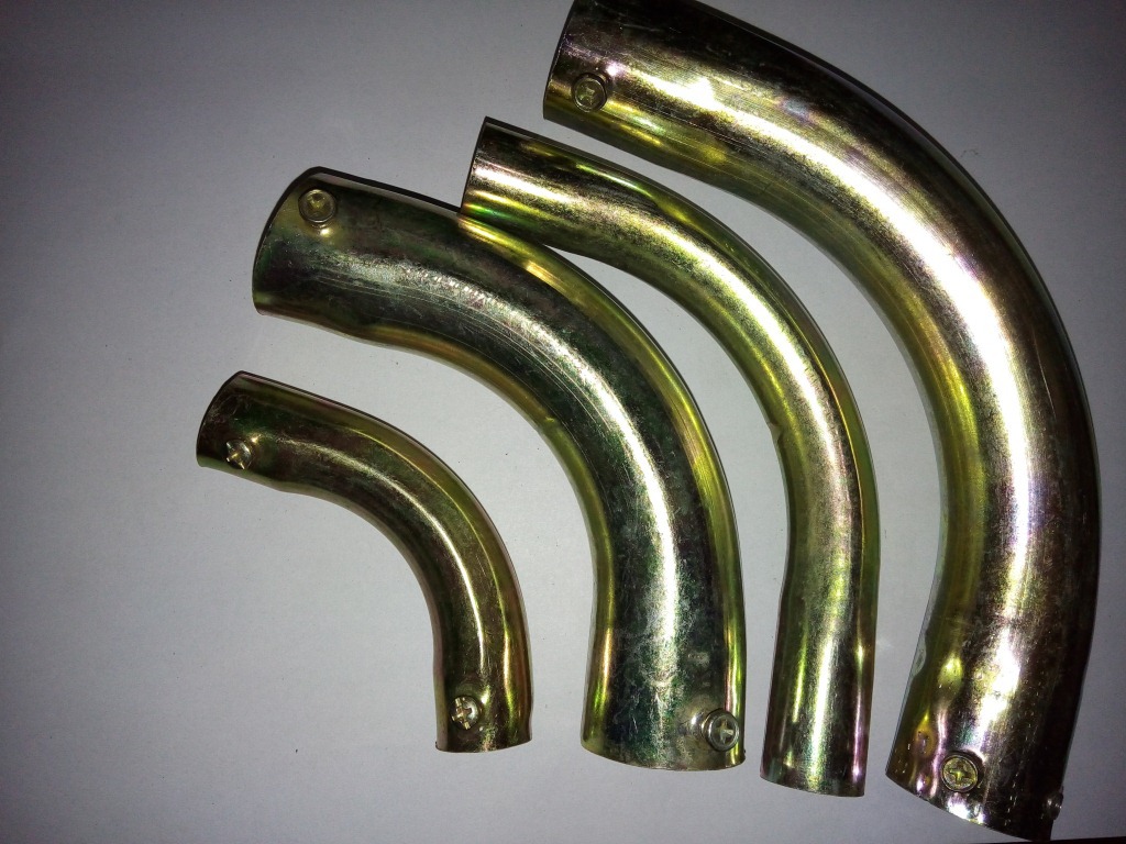 大量供应 16-50 4倍小弯 jdg紧定kbg扣压管镀锌穿线管弯头