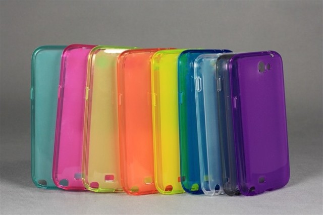 三星note2 note3 内磨砂tpu硅胶壳 透色tpu软胶 7100 9000保护套