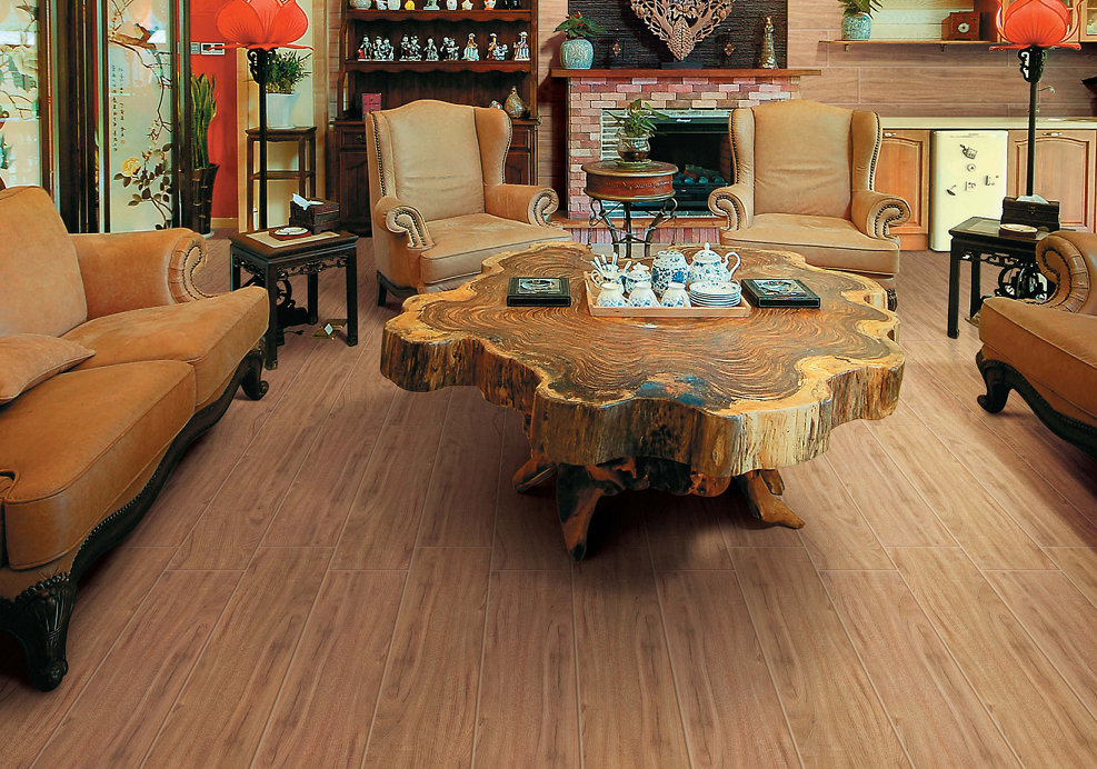 建材与装饰材料 陶瓷瓷砖 陶瓷铺地砖 厂家销售 k210103福建金冠木纹