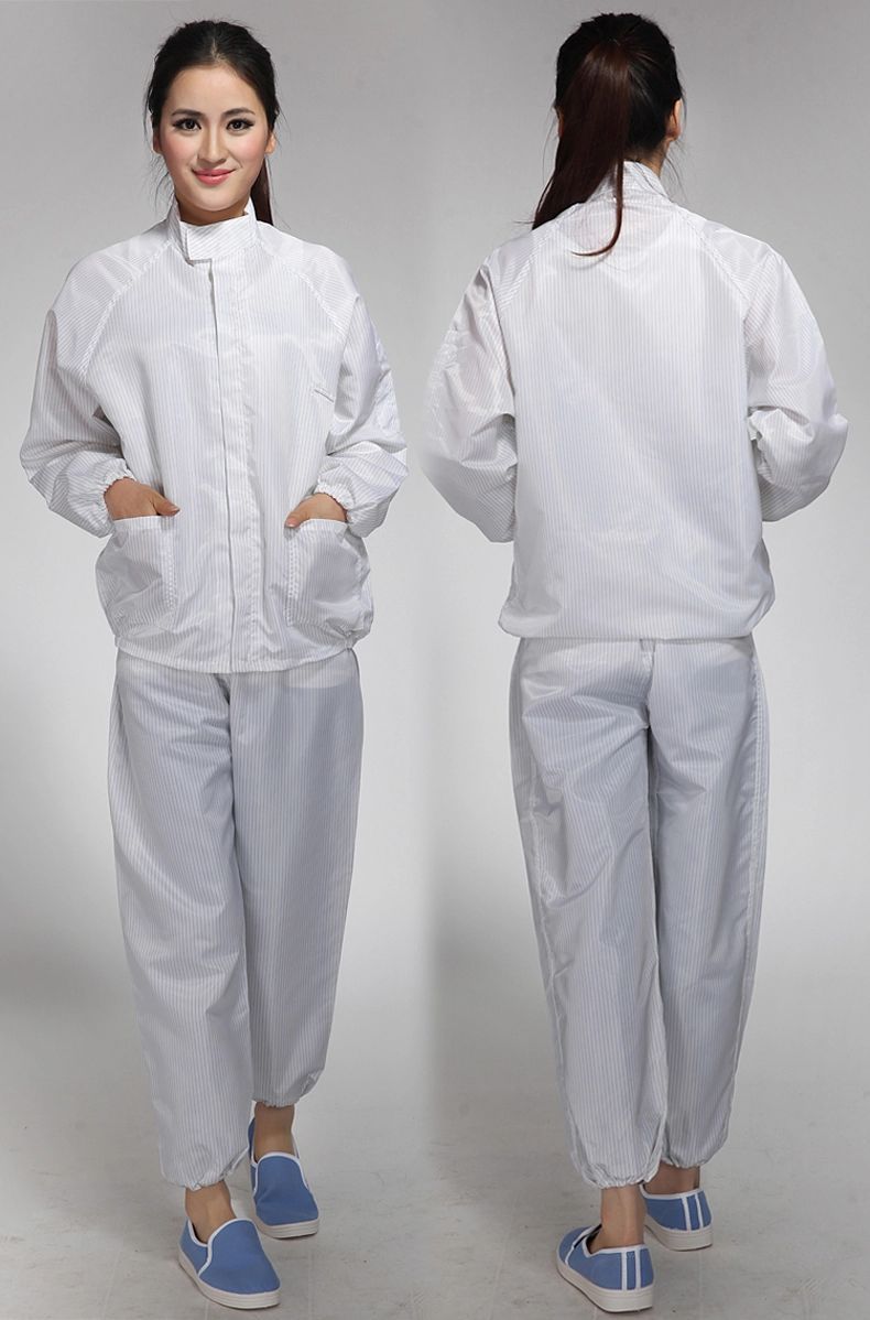 立领分体服 连体工作服 防静电服 无尘服 分体两件套无尘服工衣