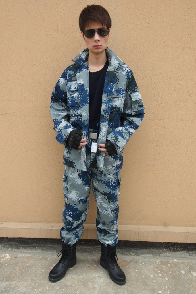城市迷彩服套装 通用迷彩服 特种兵 工作服