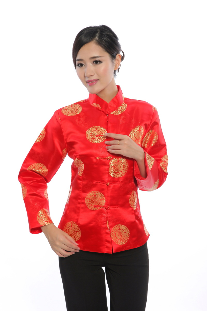 2014女士唐装春秋装大码中式长袖上衣中国风妈妈装女式外套上衣图片