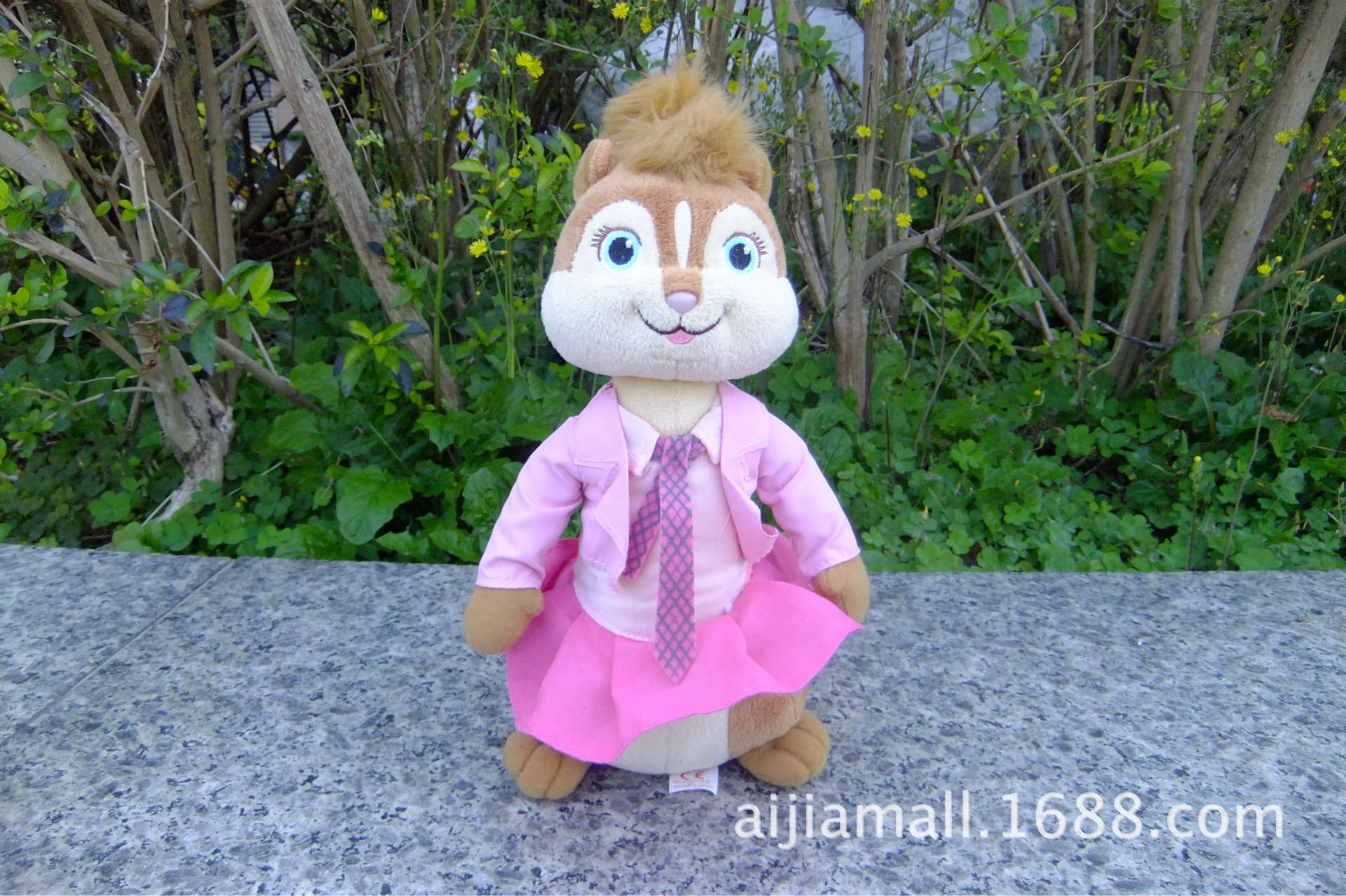 外贸原单正版美国ty艾尔文和花栗鼠鼠来宝3毛绒