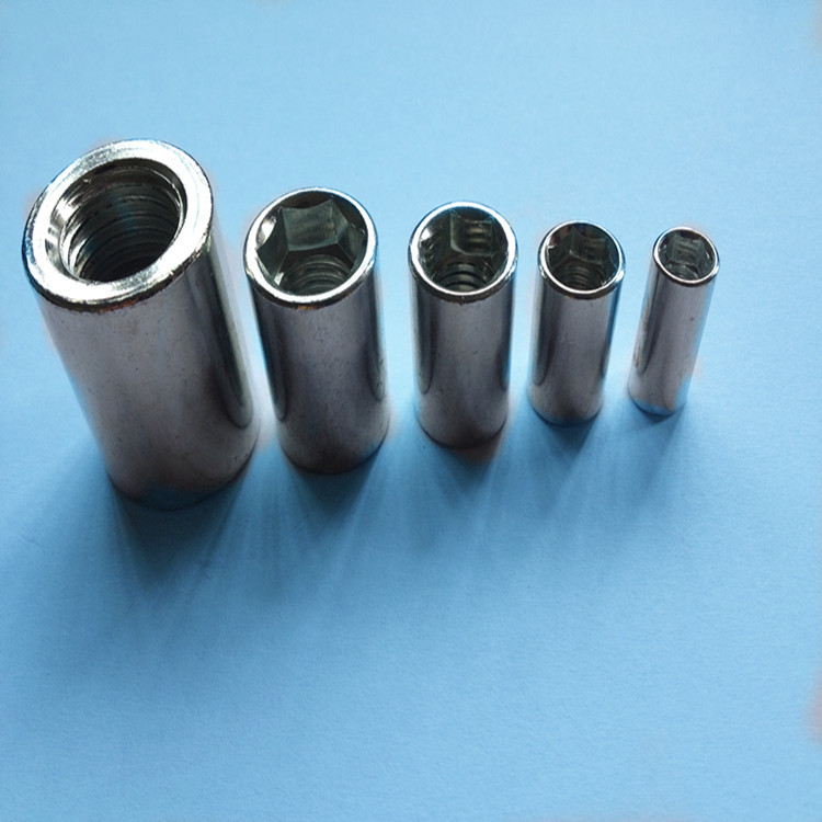 厂家直销气缸拉杆螺母 气动元件附件 圆柱螺母 内六角螺母 sc螺母