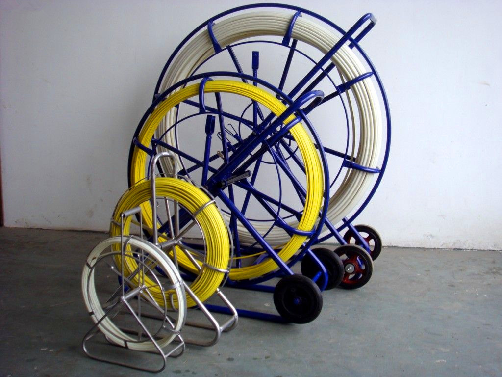 包邮玻璃钢穿线器/管道穿孔器/穿管器【8*70m】 五金室内施工工具