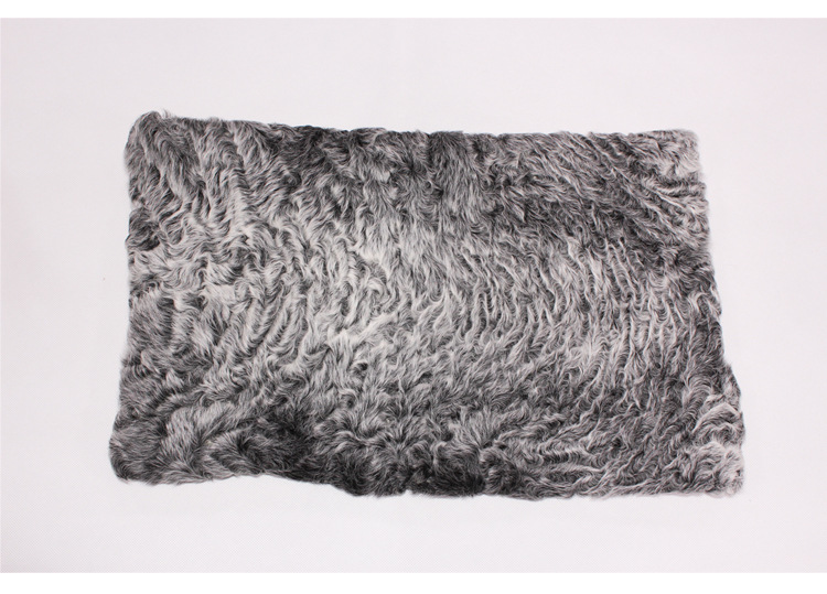 【羊丽羊】厂家批发进口羊皮革卡拉库羊毛波斯羔羊皮毛一体