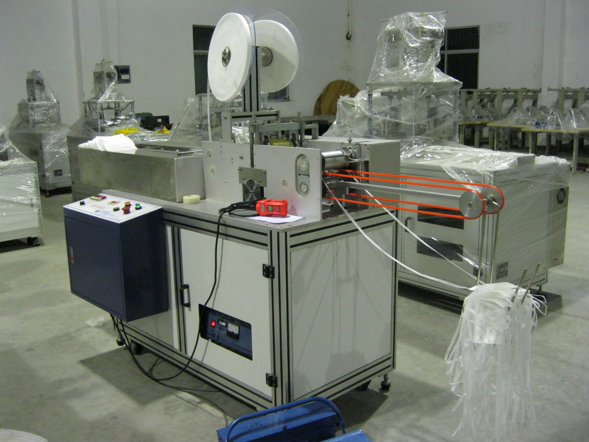 超声波n95无纺布绑带口罩机绑带机河北山东河南口罩机