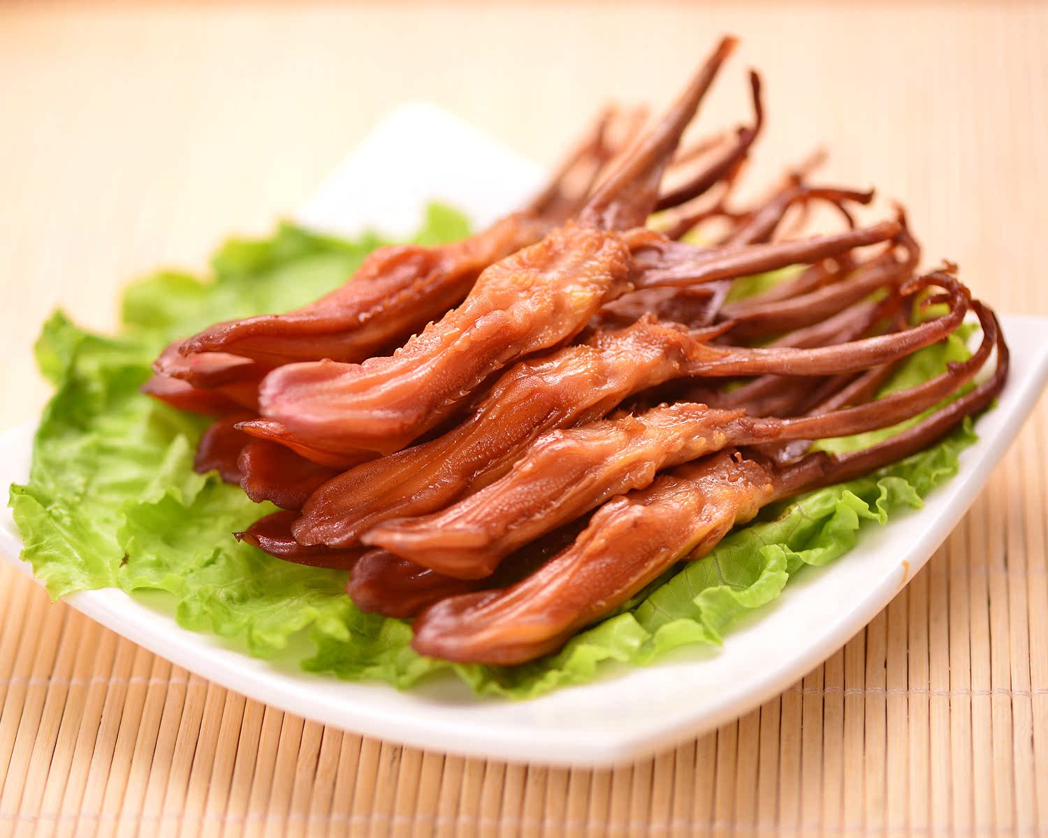 散装鸭舌零食 休闲食品鸭舌1000g 原味 独立小包装鸭舌头厂家直销