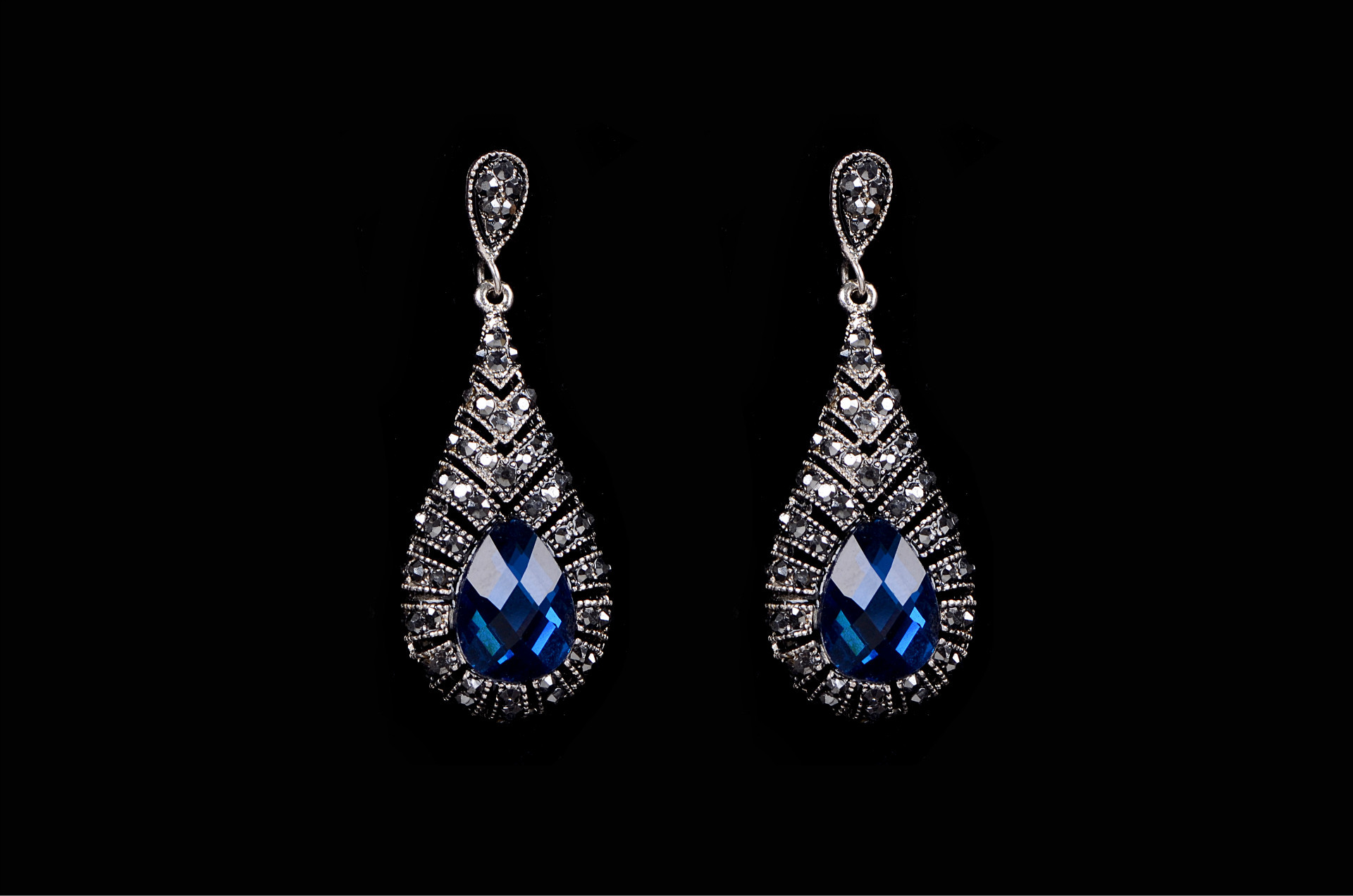 欧美流行时尚饰品 锌合金耳环耳钉 电镀,镶钻,厂家直销