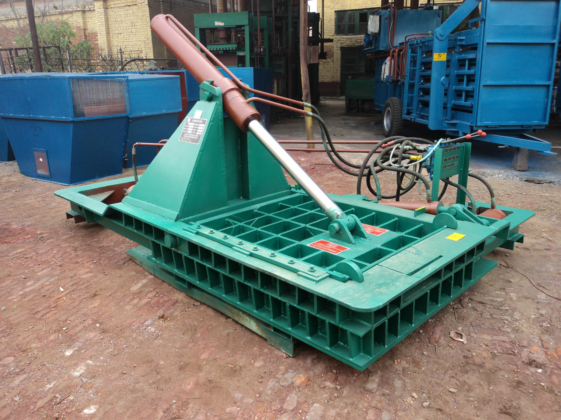 y80f-63经济型前翻包废金属打包机|铁屑打包机|铁屑压缩机