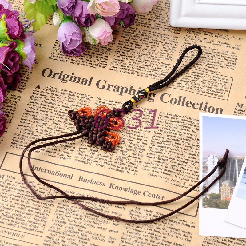 5号线庆结 中国结汽车挂件流苏 小礼品批发 纯手工编织