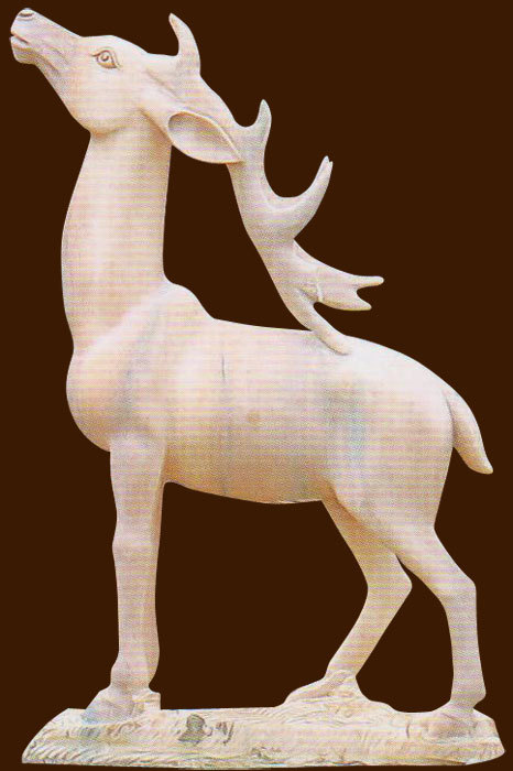 动物系列之鹿 本厂热销石材雕塑 批量销售 形态逼真