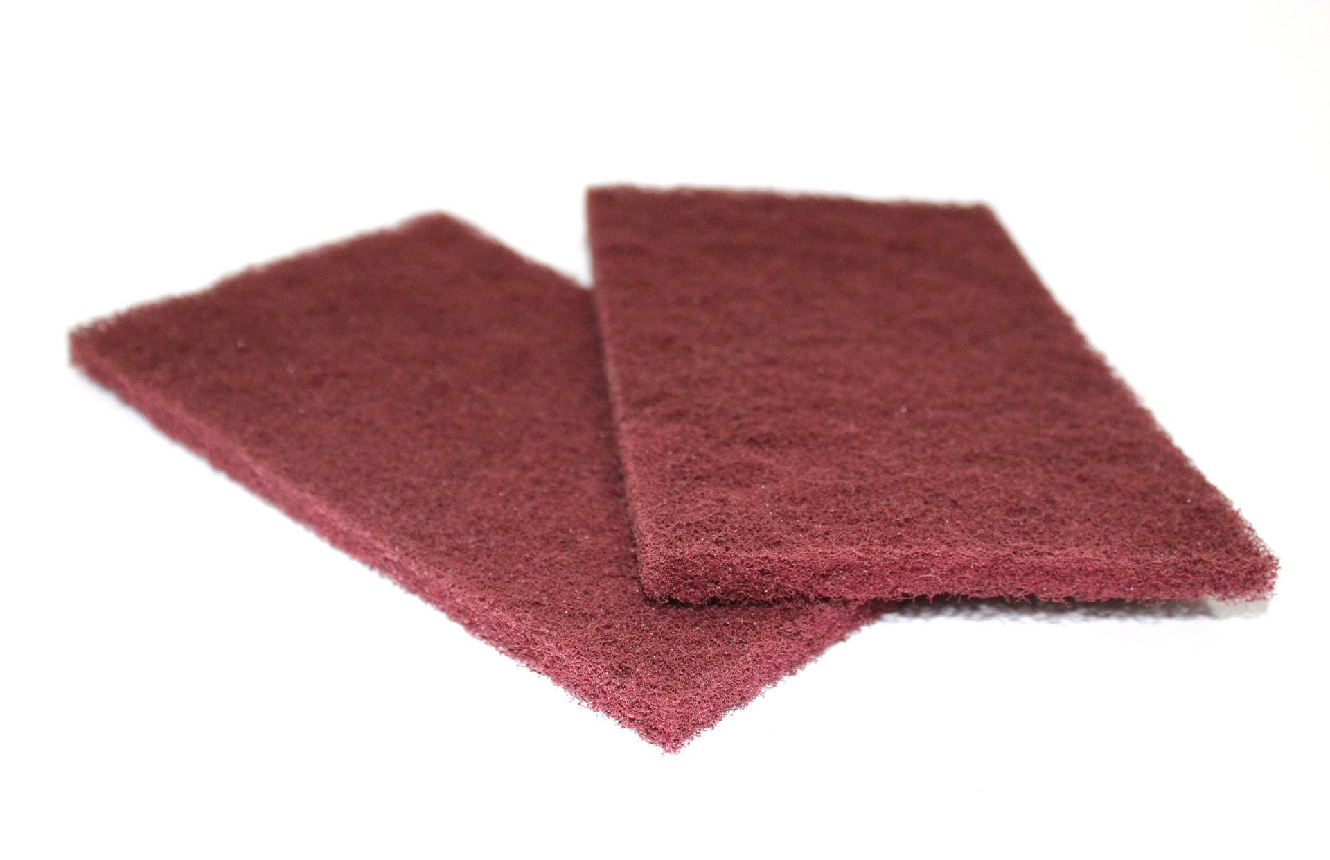 国产红色通用型工业百洁布卷 5寸*8寸 菜瓜布 不锈钢拉丝布