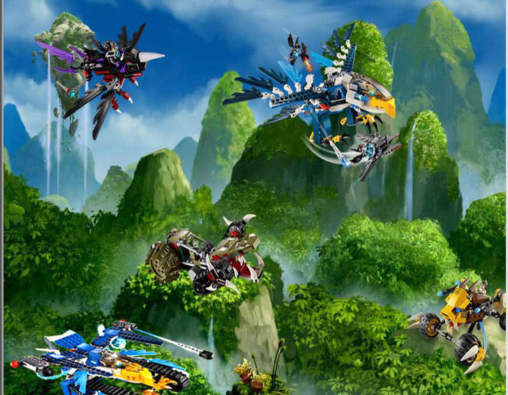 气功传奇 博乐10060益智拼装玩具 魔