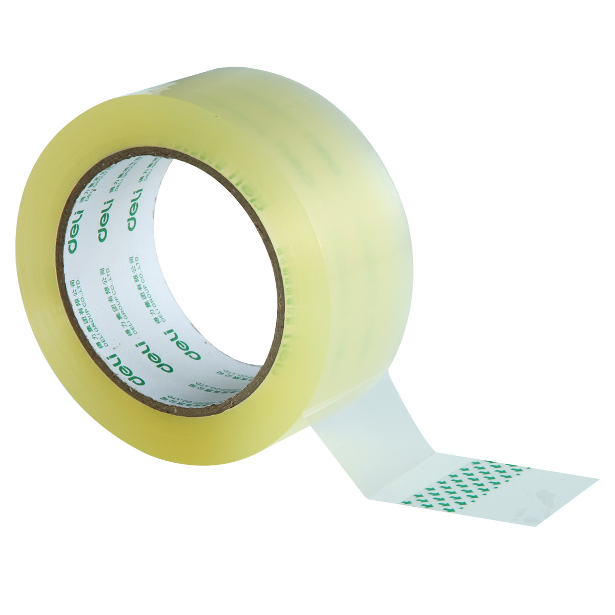 正品特供 胶带 得力 透明 封箱 胶带48mm*100y