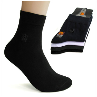 老人头袜子683高支超密薄棉 男袜 吸汗防臭 四季棉袜成人袜子批发