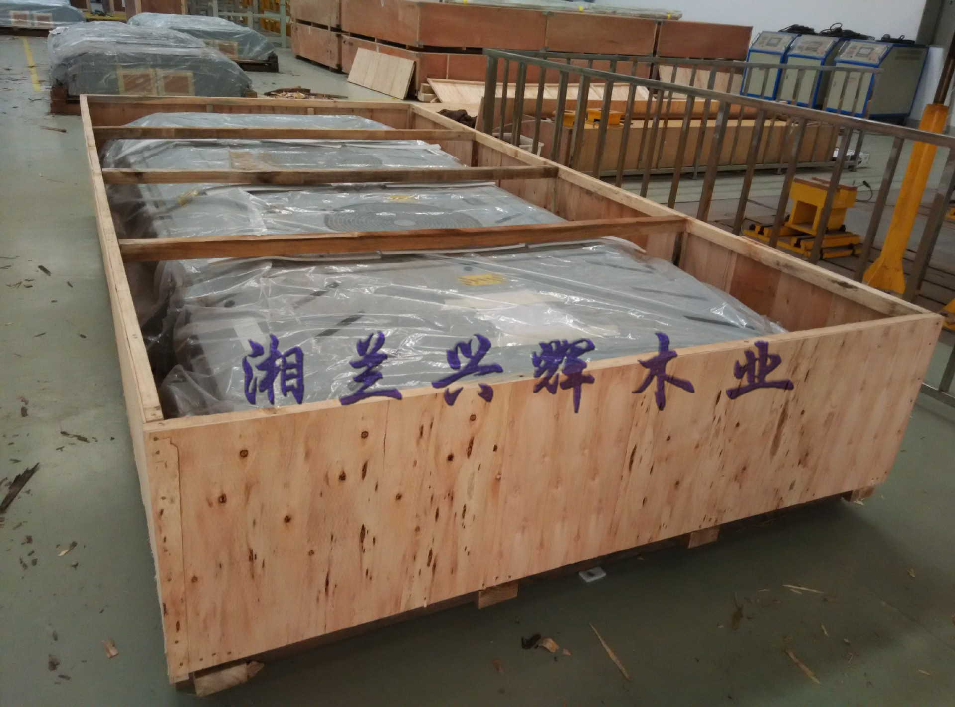 免检夹板包装箱 出口免熏蒸3840*1950*700大规格包装箱