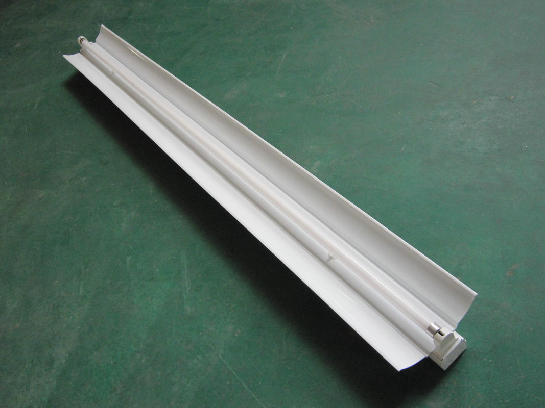 大量销售 含灯管t5支架 t5-n214hh双管带铝反光罩 t5支架系列