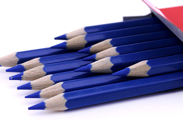 辉柏嘉7寸水溶性彩色铅笔素描彩色铅笔木工彩色铅笔