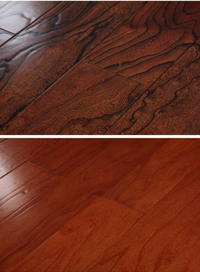 厂家批发复合地板 欧式现代榆木浮雕地板15mm 锁扣多层实木地板