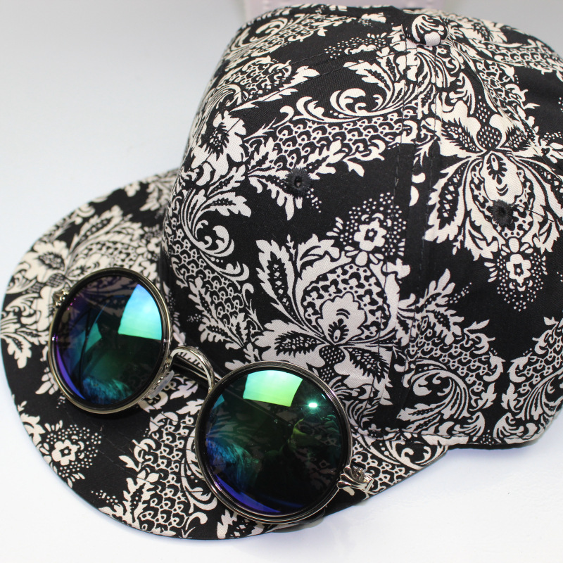 2014最新款青花瓷棒球帽 时尚防晒嘻哈帽子 100%cotton外贸帽子