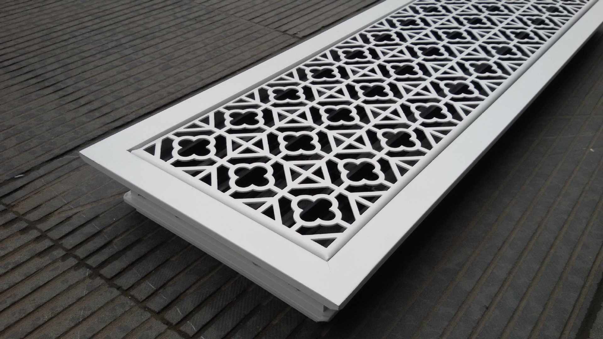 中央空调花纹装饰风口高端艺术欧式风口通风口铝合金abs榉木风口