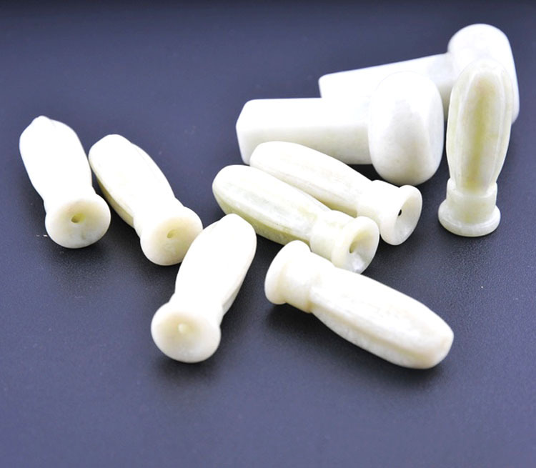 厂家直销琴枕 乐器配件 古琴琴枕 岫玉玉石琴枕餍足 天然玉石琴枕