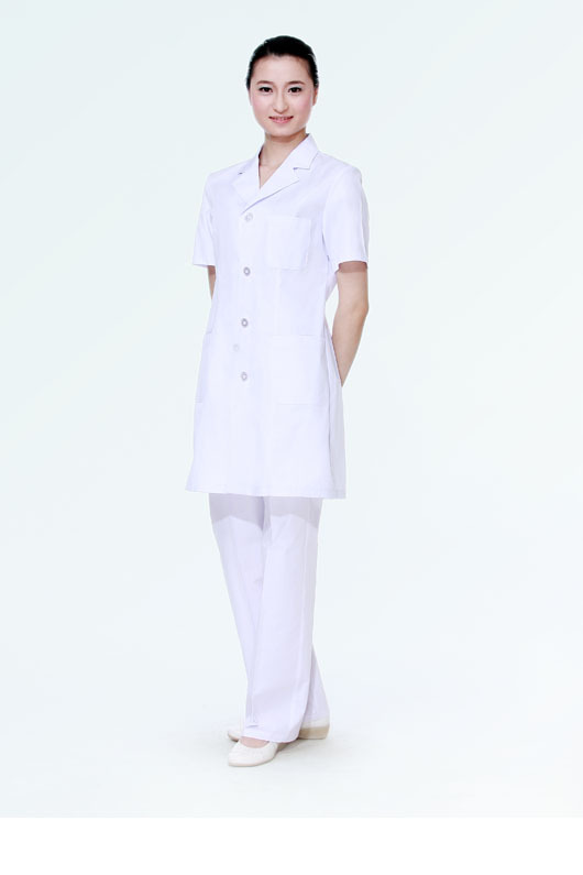 广州新款白大褂订做 长袖 医师服 实验服 医生服供应