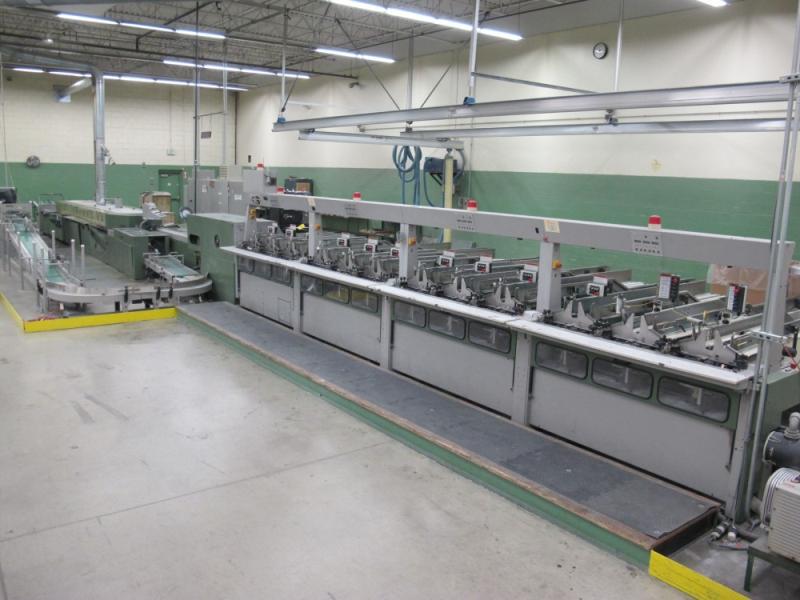 2003年马天尼高速胶装龙 马天尼胶钉联动线