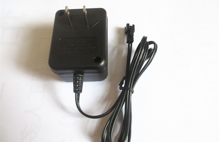4.8v250ma遥控车充电器sm插头玩具电池组
