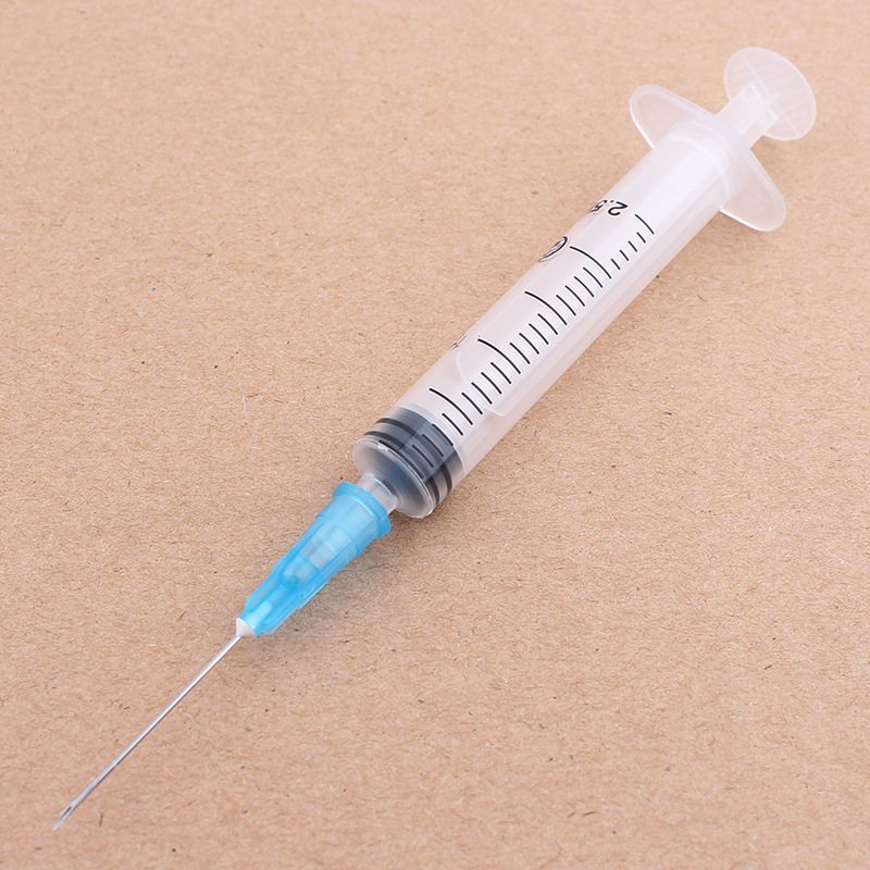 现货供应批发宠物疫苗兽用一次性注射兽用针筒 2.5ml 可混批