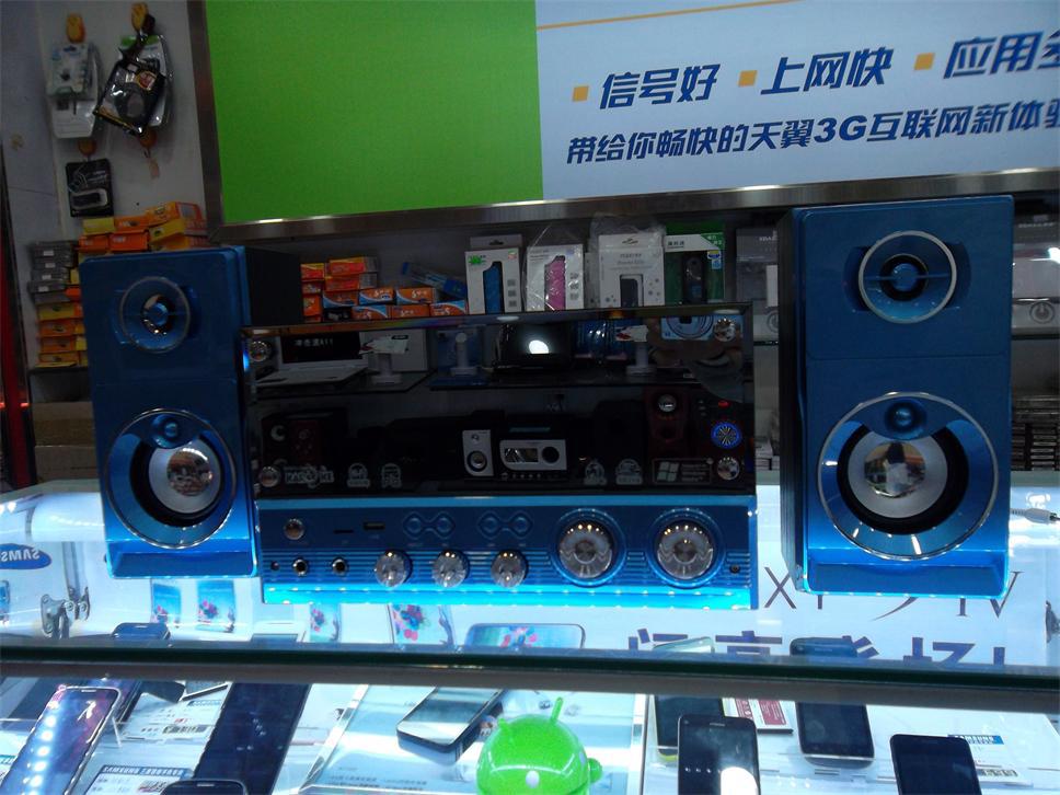 迈科音响新款/冲击波a11/低音炮/唱k音箱/木质/遥控音响/usb播放