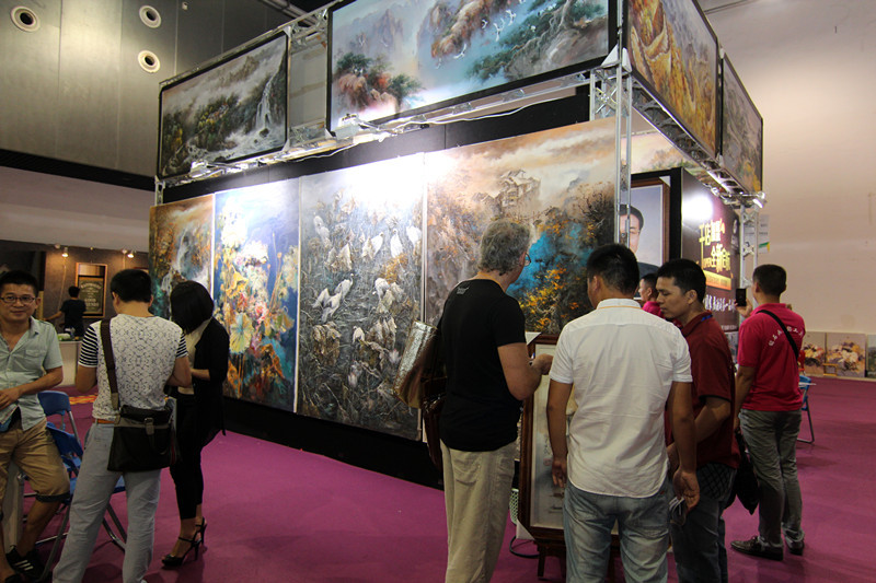 2015上海装饰画展位出售油画国画展位出售无框画装饰画批发展位