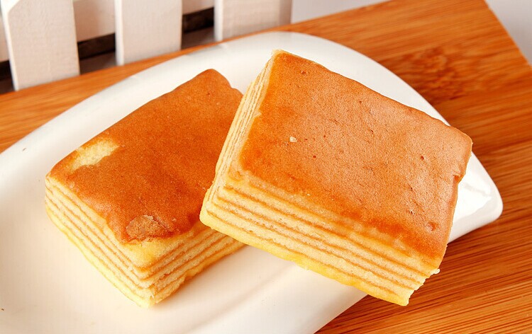 印尼千层糕 纯手工制作松软千层蛋糕