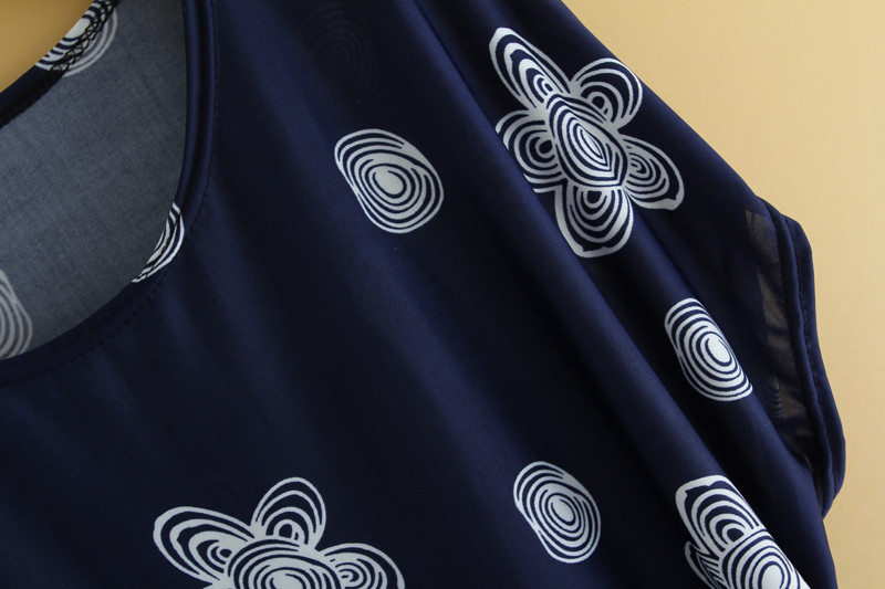 爆款瑞丽女装大版冰丝棉连衣裙 韩版连衣裙 大码宽松连衣裙批发