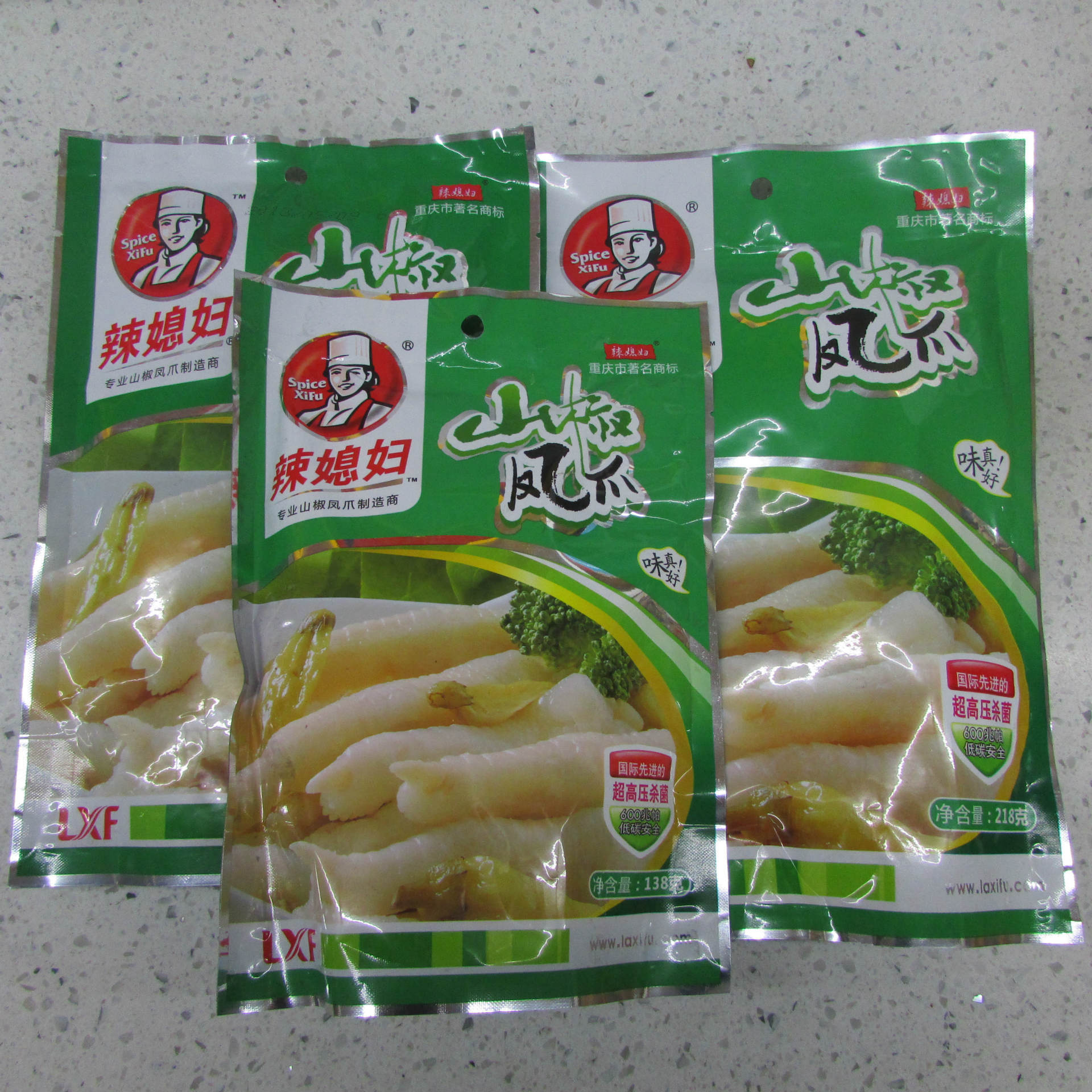 辣媳妇山椒凤爪 泡椒鸡爪 218g专业山椒凤爪