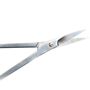 悦意花美容工具 尖头剪刀 眉剪 不锈钢尖嘴剪刀 美容小剪刀 现货