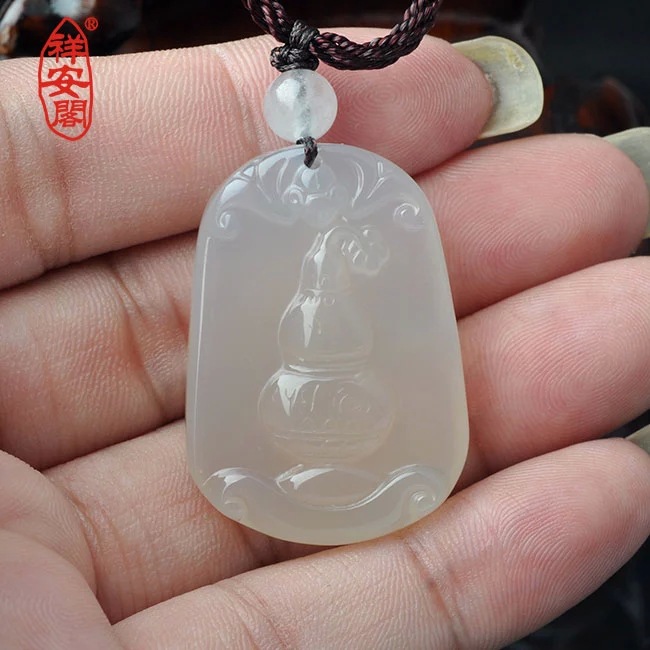 祥安阁开光百草芦吊坠护身符 2015羊年属马人吉祥物(正品防伪)