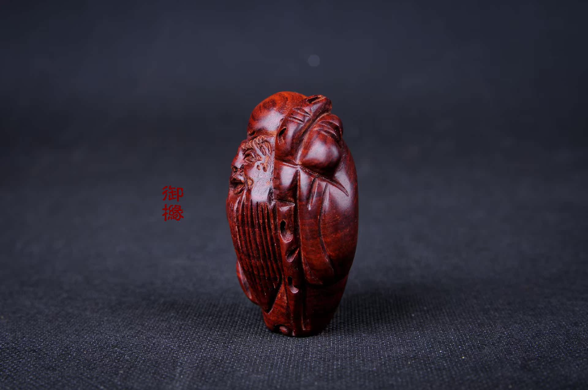 老挝红酸枝把件 雕刻工艺 老寿星手把玩件 实木雕小摆件 厂家直销