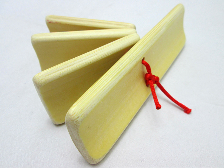 儿童快板喜羊羊快板 专业打击乐器天然竹木小快板厂家直销