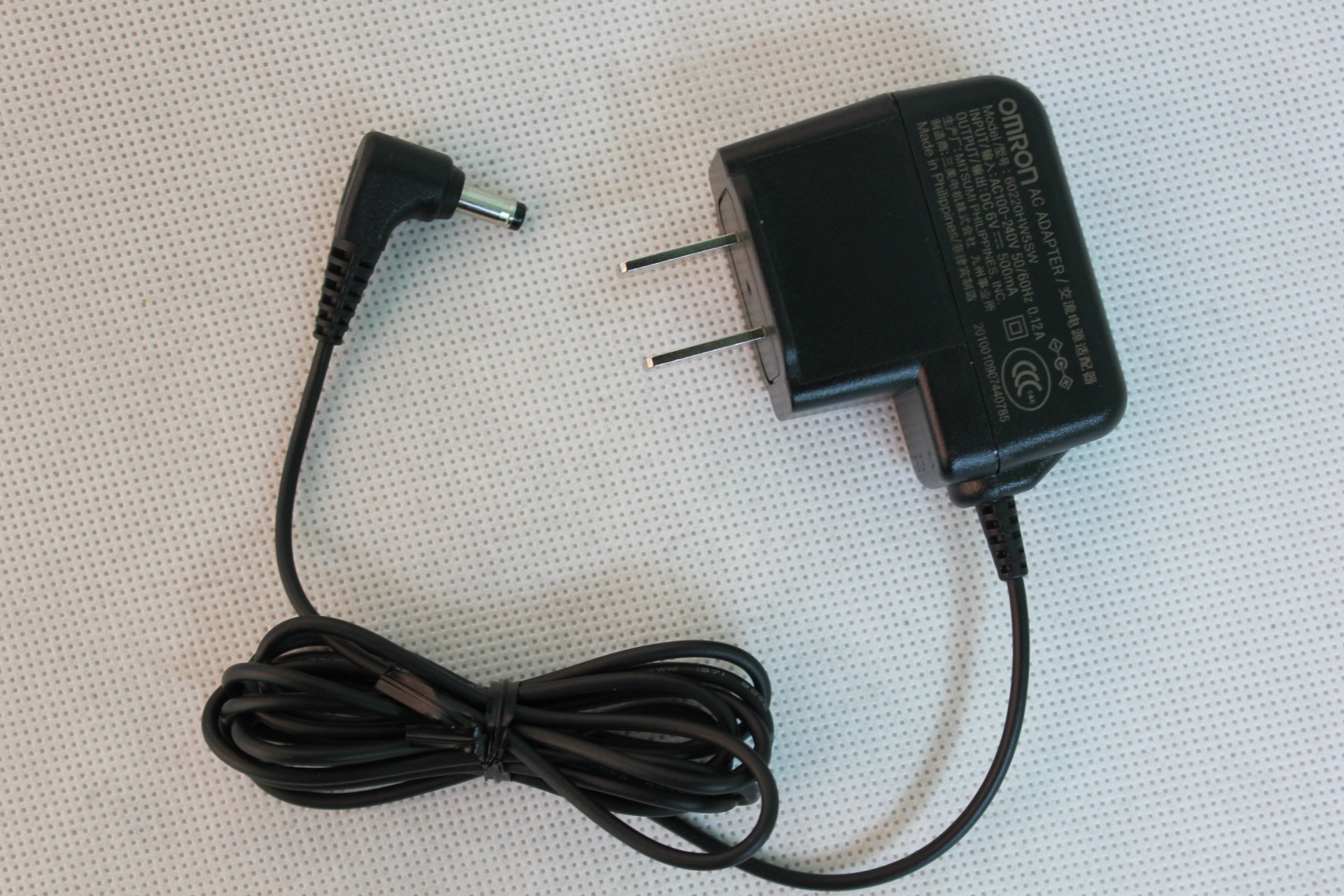 优质厂家批发最新电子血压仪充电器 医疗器材血压仪6v500ma适配器