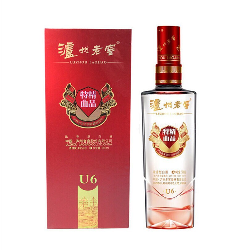 白酒批发 泸州老窖52°精品特曲u6 浓香型白酒 质量保真