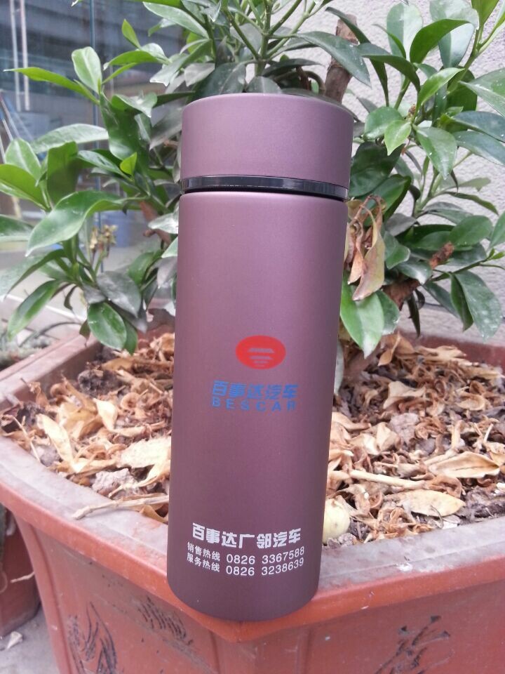 保温杯 磨砂商务不锈钢真空保温杯水杯厂家批发永康定制礼品杯子