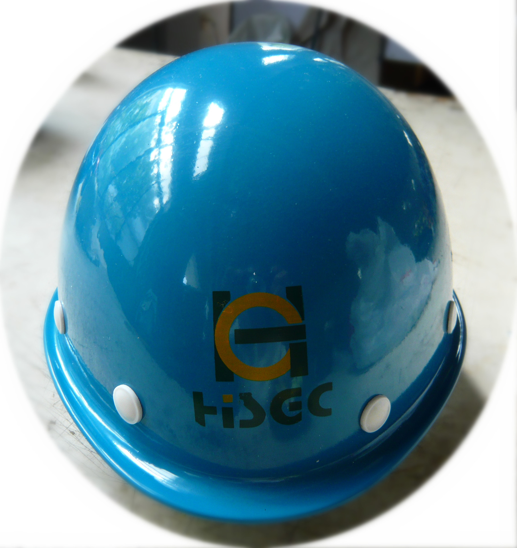 桉叶牌高温烤漆玻璃钢安全帽 钢厂盔 强抗冲击盔 加强边