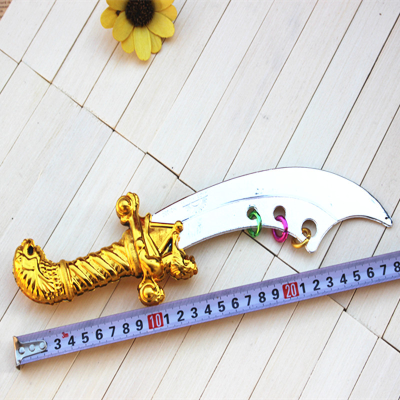 一元大刀特价万圣节海盗大刀派对表演配件儿童塑料玩具刀