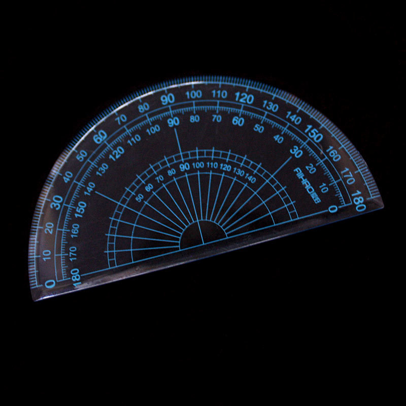 爱好【超低价】套尺lb0043学生必备四件套绘图专用套尺短尺三角板