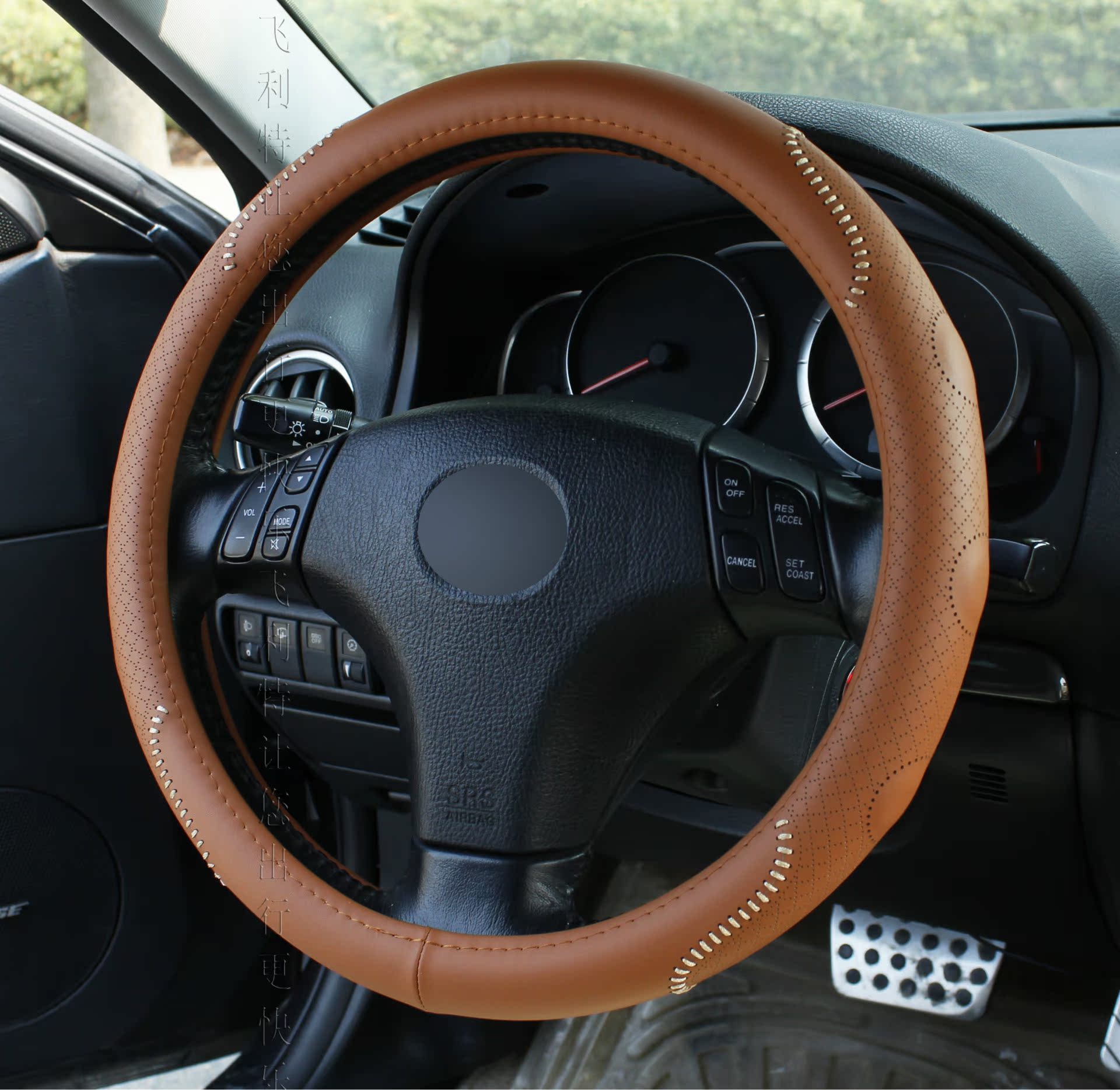 现货批发高档汽车方向盘套/真皮牛皮方向把盘套淘宝一件代发a503