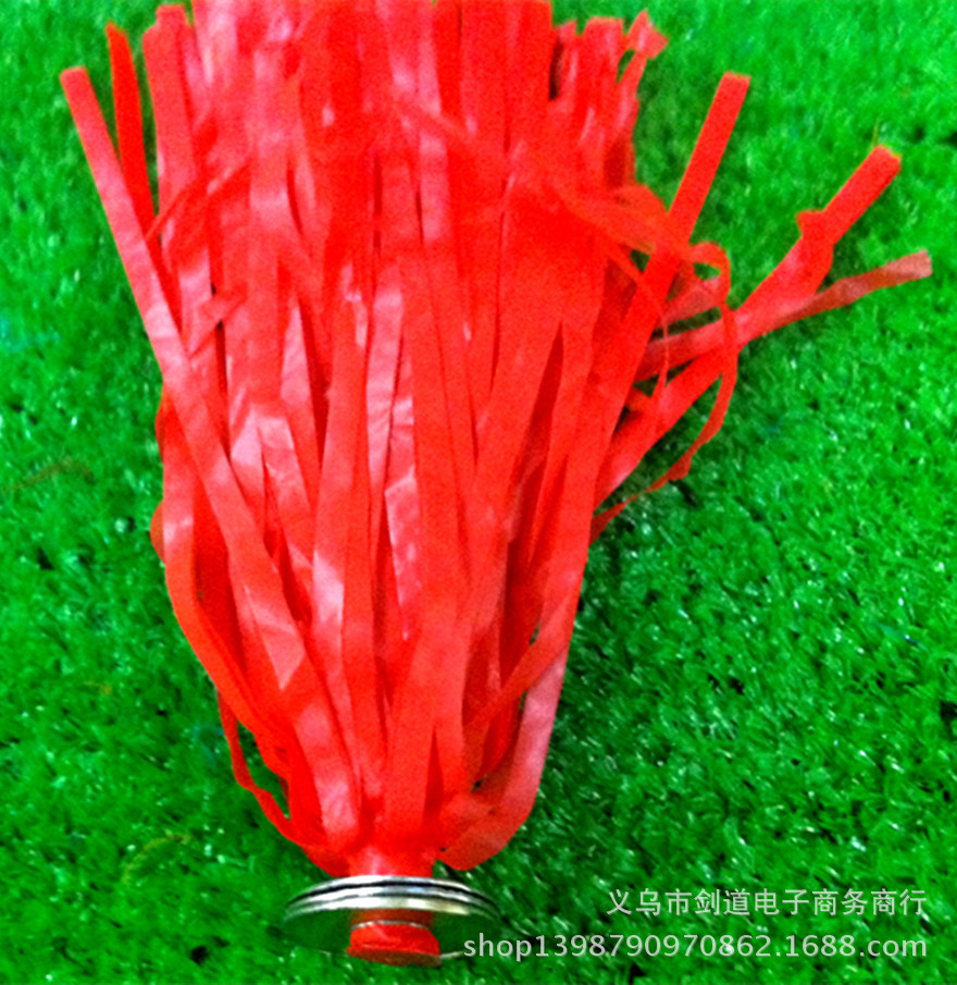 塑料绳毽子的制作方法图片