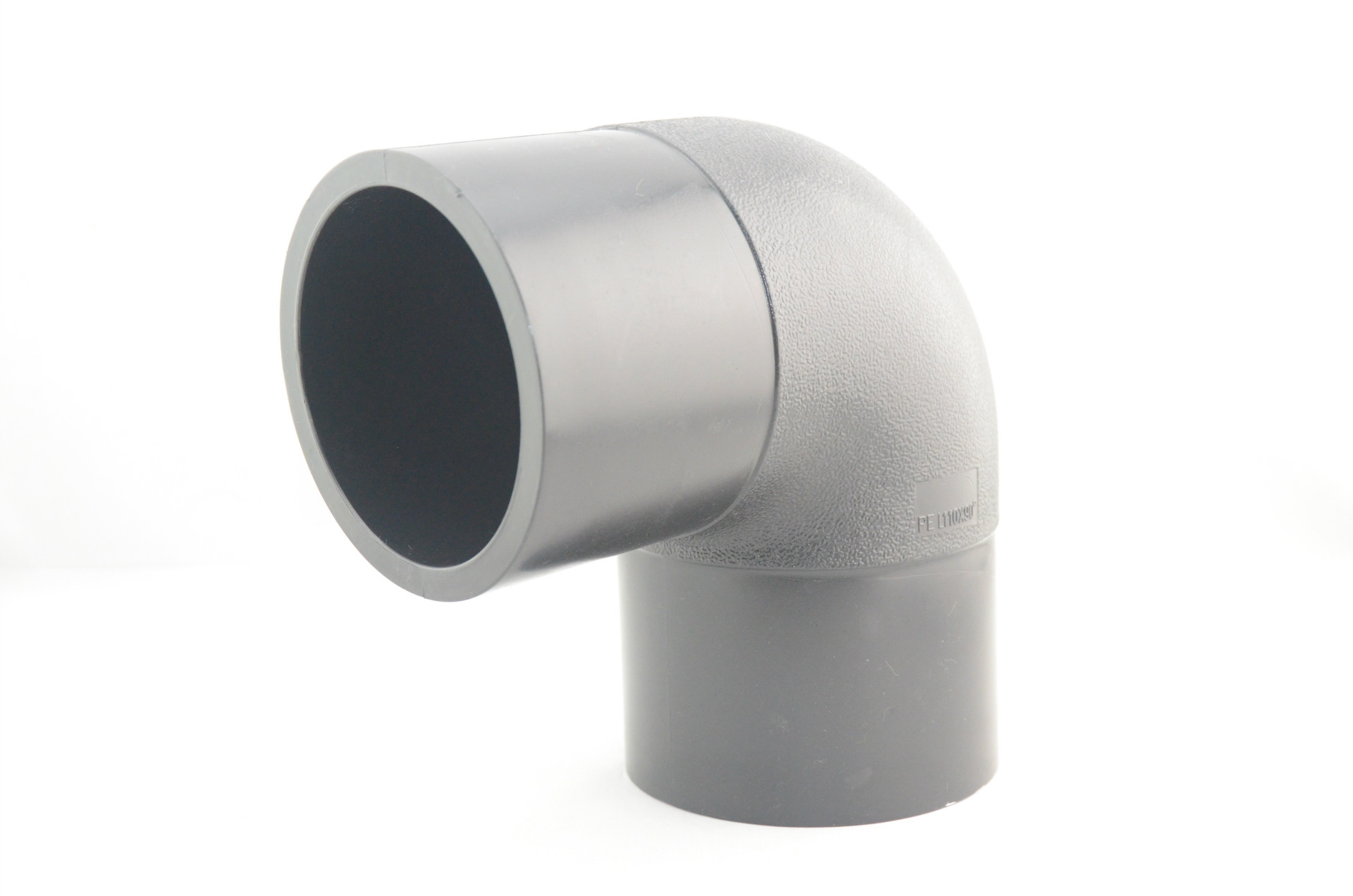pe管件 对接热熔90度弯头 角弯 l110 厂家直销