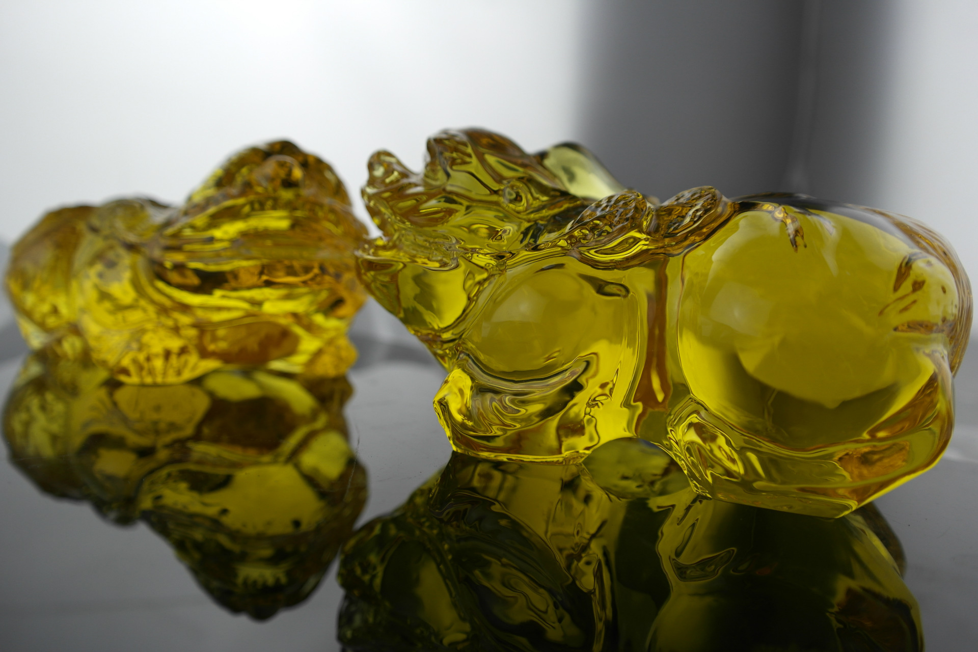 定制正品天然水晶摆件开光白水晶貔貅摆件 旺财镇宅辟邪